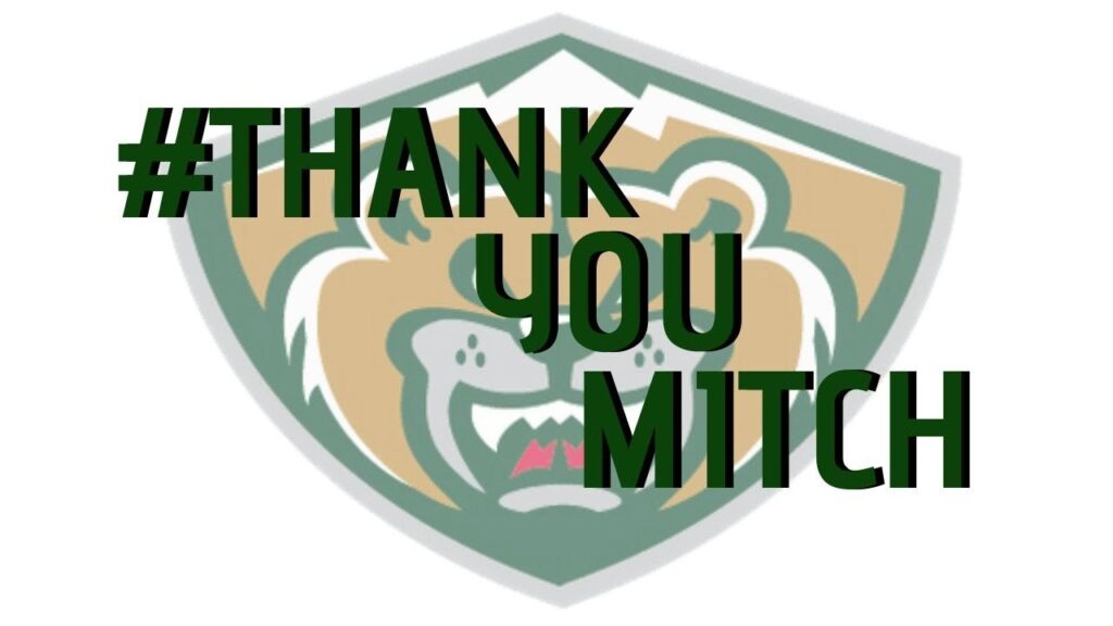 a tribute to the silvertips own mitch love thankyoumitch