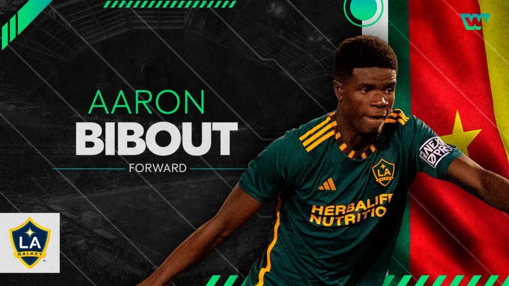 aaron bibout los angeles galaxy 2023 player showcase