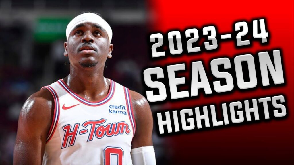 aaron holiday 2023 24 full season highlights houston rockets