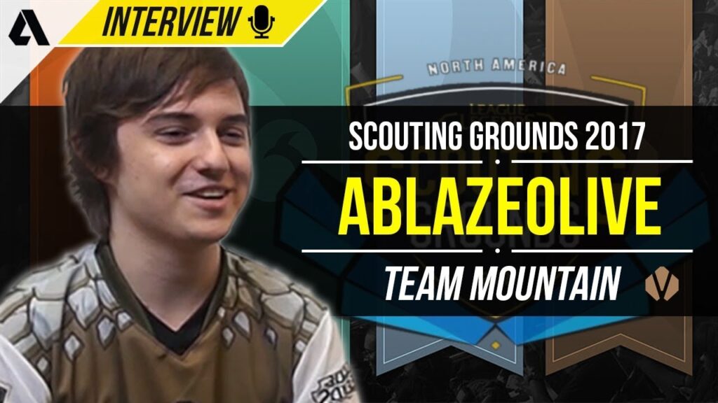 ablazeolive on scouting grounds 2017 working with clg staff and journey in esports interview