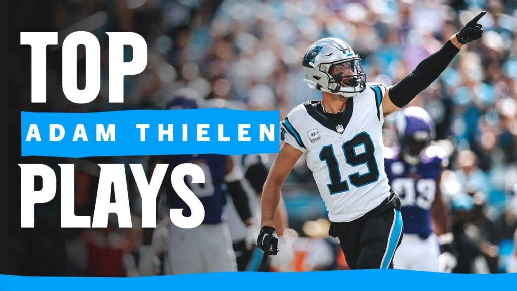 adam thielens top plays from 2023 carolina panthers