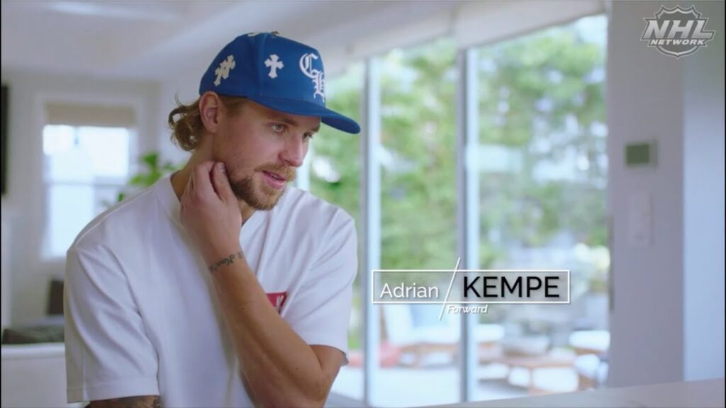 adrian kempe explains his nickname shows off his closet