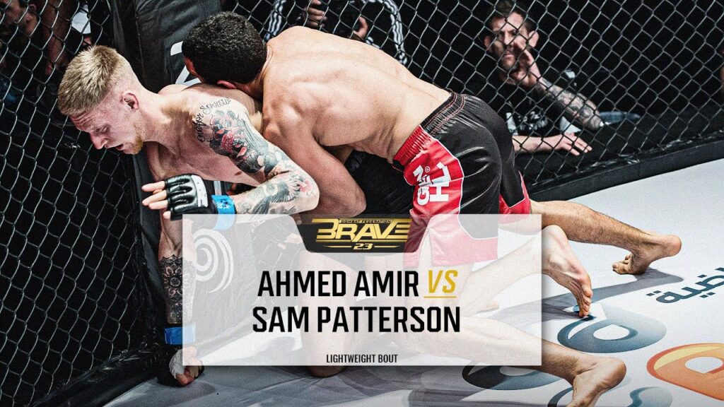 ahmed amir vs sam patterson free mma fight brave cf 23