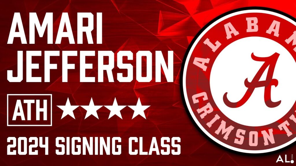 alabama signee amari jefferson highlights from his senior season at baylor school in chattanooga tn