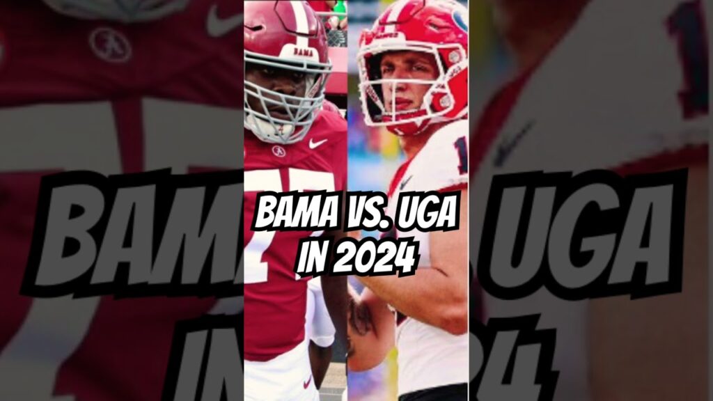 alabama vs georgia scheduled for september 28th 2024 in tuscaloosa cfbnews