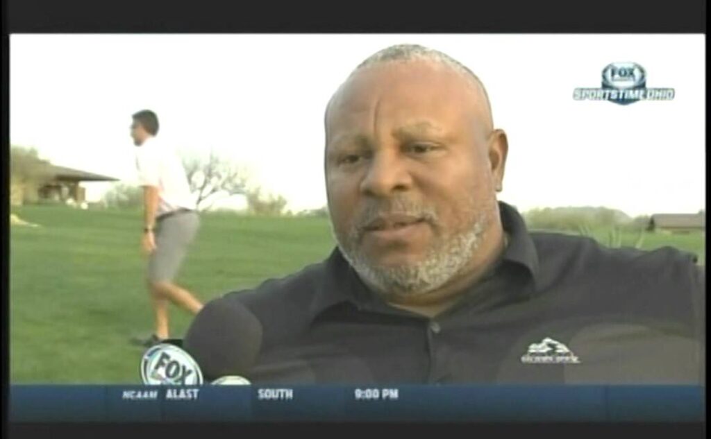 albert belle and charles nagy talk 95 indians