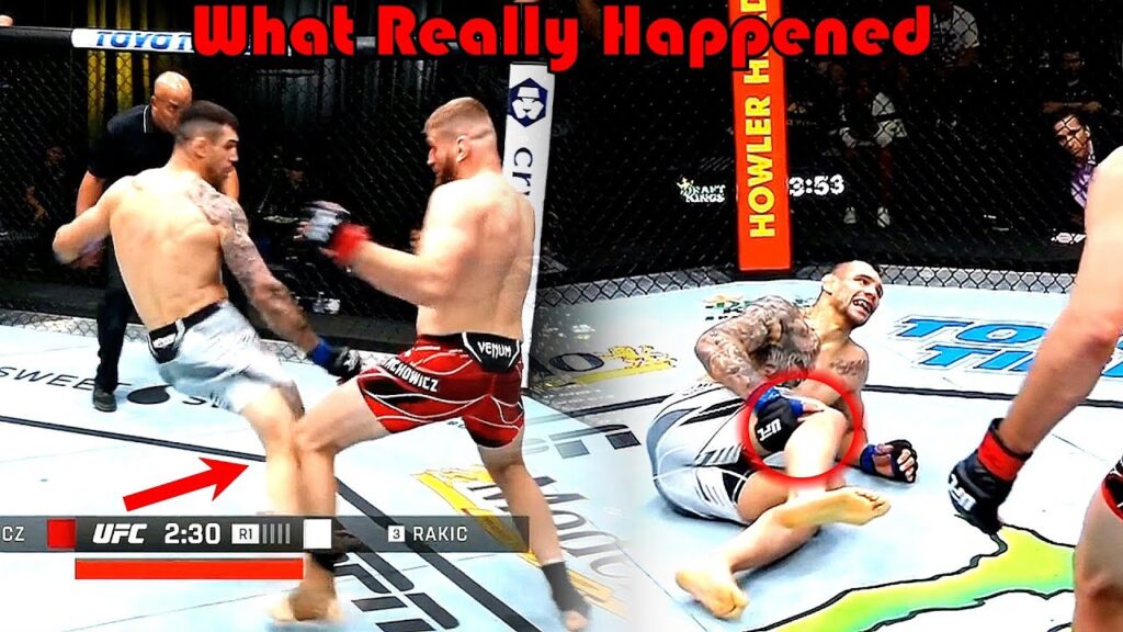 aleksandar rakics damaged knee explained jan blachowicz vs aleksandar rakic