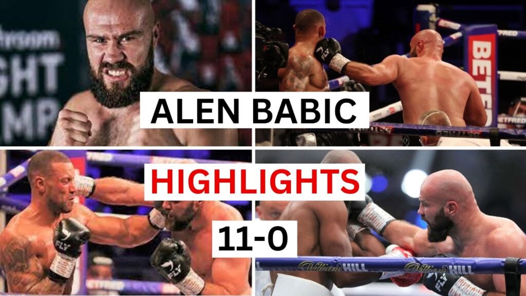 alen babic 11 0 all knockouts highlights