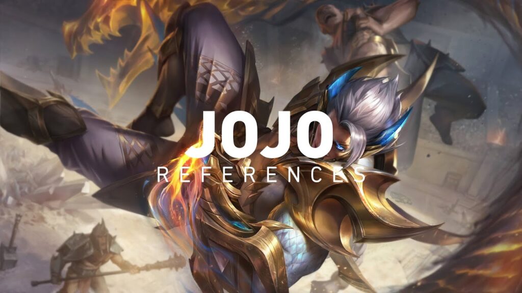 all the iconic jojo references in lol