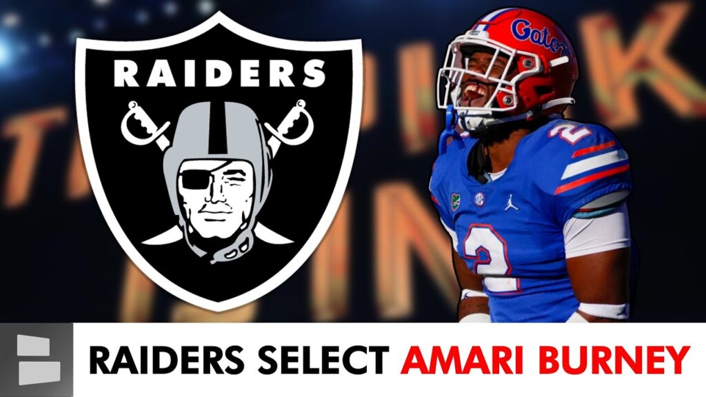 amari burney selected by raiders with pick no 203 in 6th round of 2023 nfl draft instant reaction