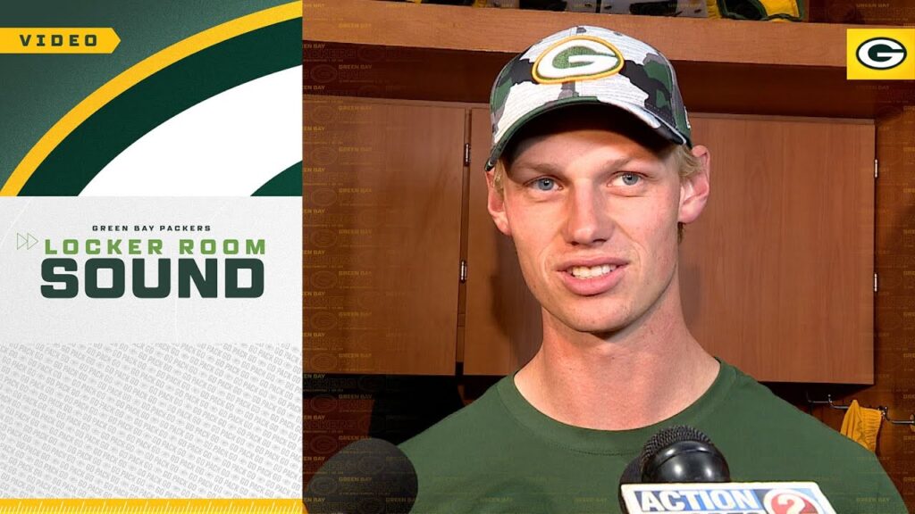 anders carlson in awe of packers history