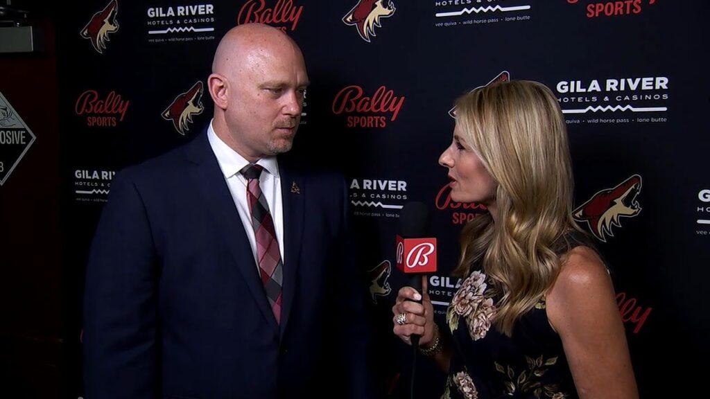 andre tourigny introduced as head coach of the coyotes