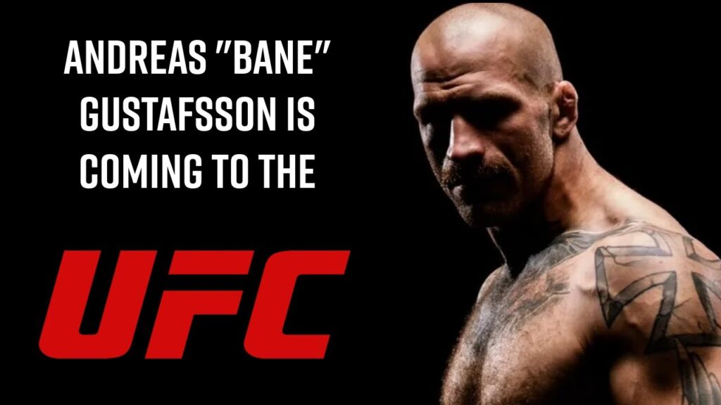 andreas bane gustafsson on his way to the ufc