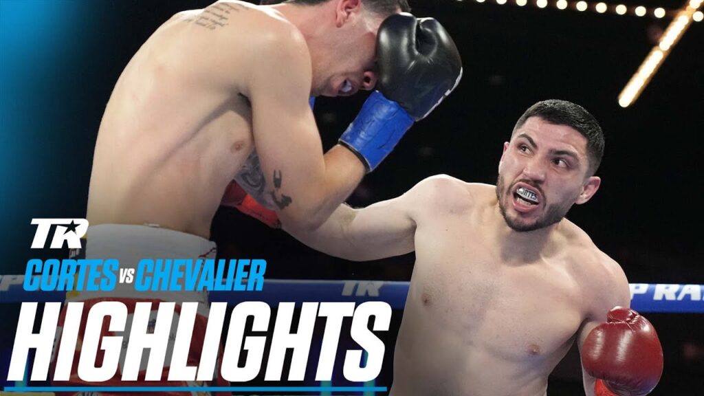 andres cortes beats down bryan chevalier fight highlights