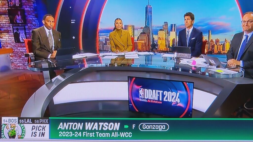 anton watson boston celtics pick 54 round 2 nba draft 2024