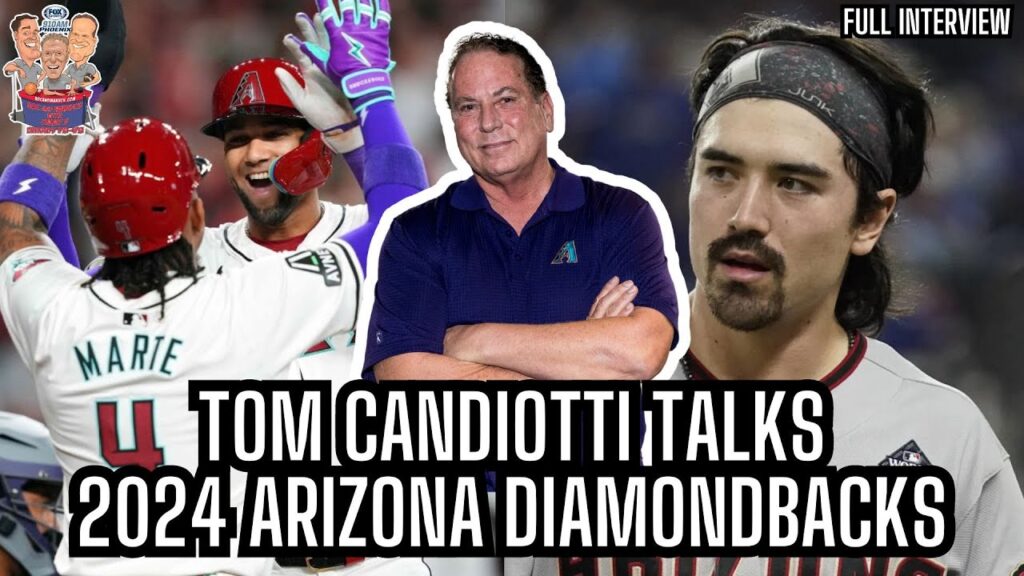 arizona diamondbacks radio analyst tom candiotti talks expectations for 2024 diamondbacks team