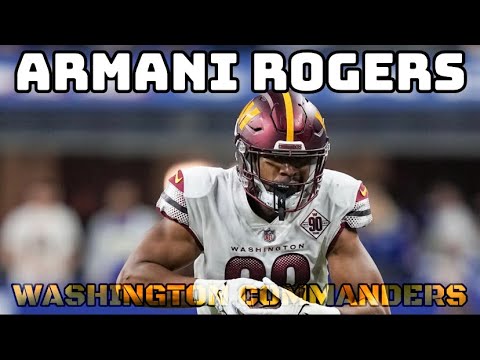 armani rogers complete rookie highlights future star f09f92ab washington commanders