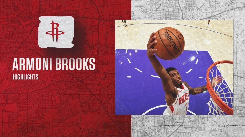 armoni brooks career high houston rockets