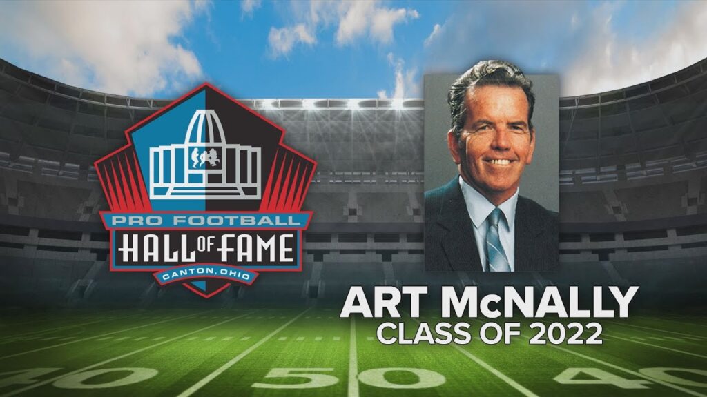 art mcnally pro football hall of fame class of 2022