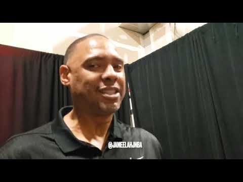 atlanta hawks summer league hc antonio lang after game 1