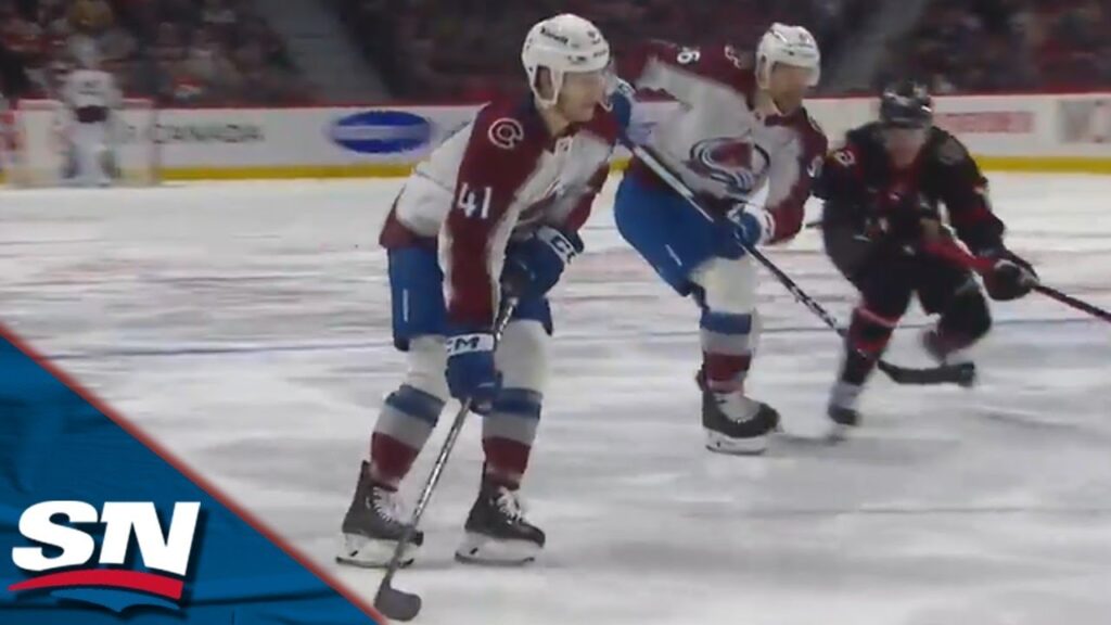 avalanches jason polin scores first career nhl goal