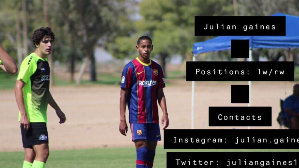 barca academy julian gaines highlight tape 1