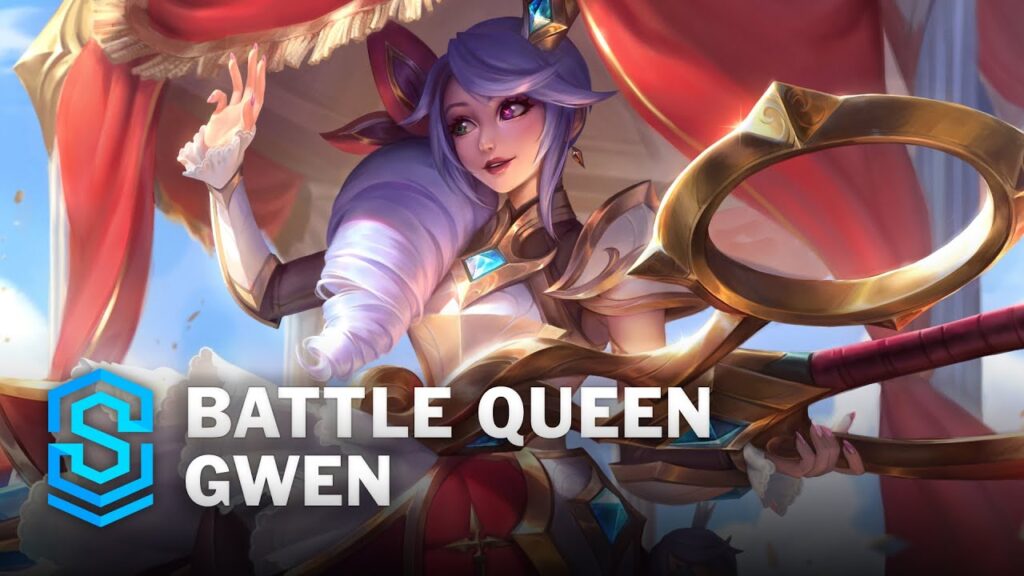 battle queen gwen skin spotlight league of legends