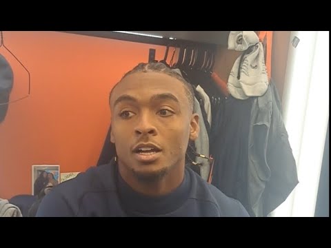 bears cb greg stroman speaks about his recent play