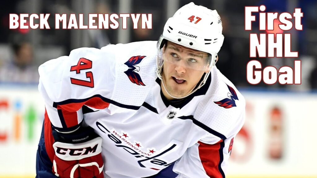 beck malenstyn 47 washington capitals first nhl goal nov 30 2021