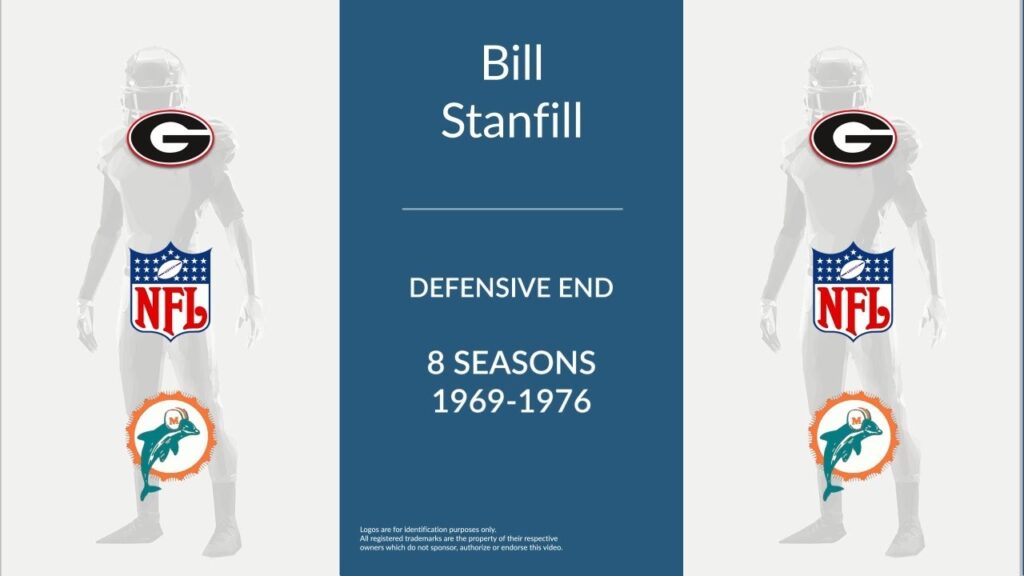 bill stanfill football defensive end