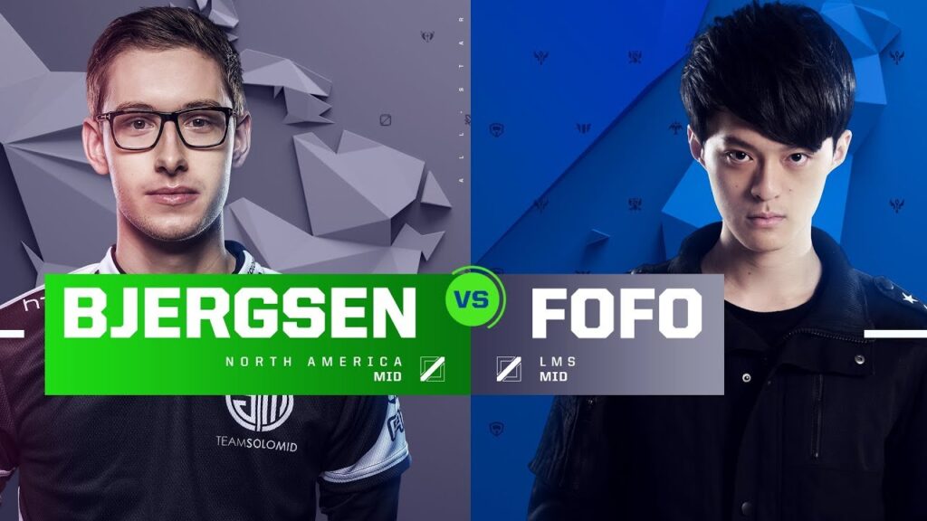 bjergsen vs fofo 1v1 tournament 2017 all star event