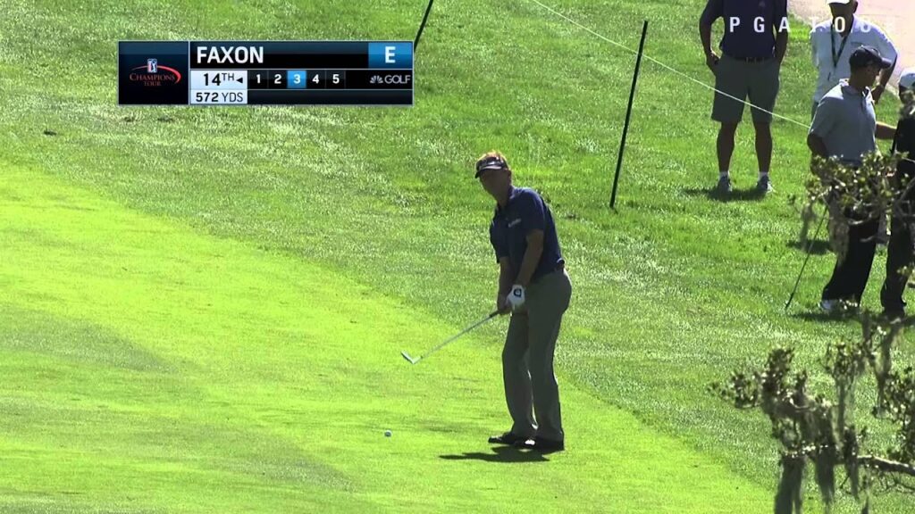 blaine mccallister is the solo leader at nature valley first tee open