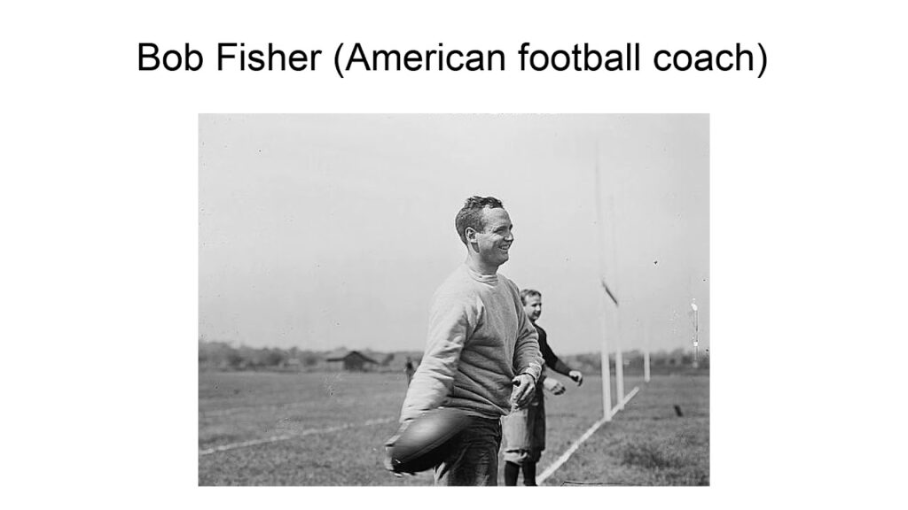 bob fisher american football coach