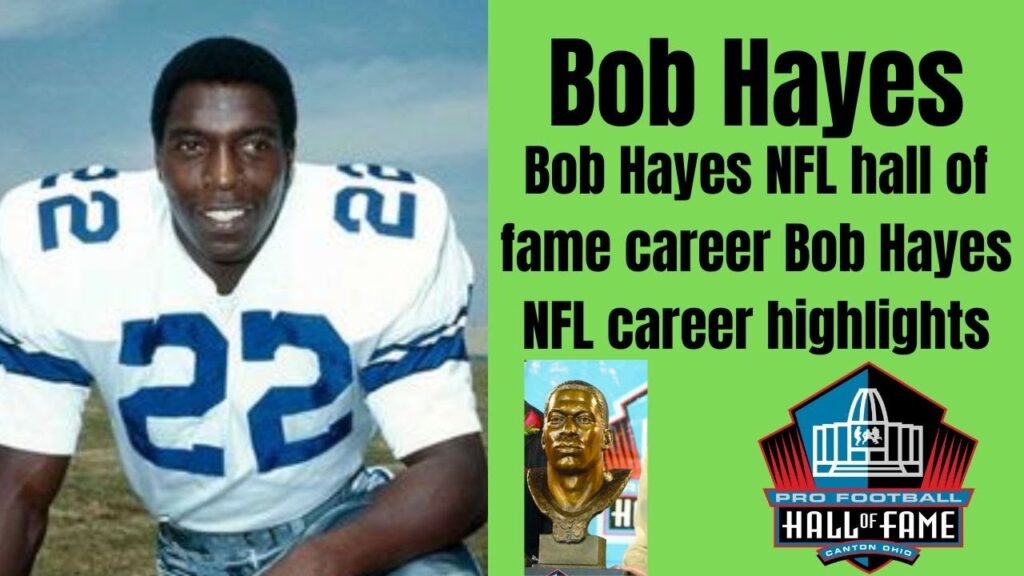 bob hayes nfl hall of fame career bob hayes nfl career highlights