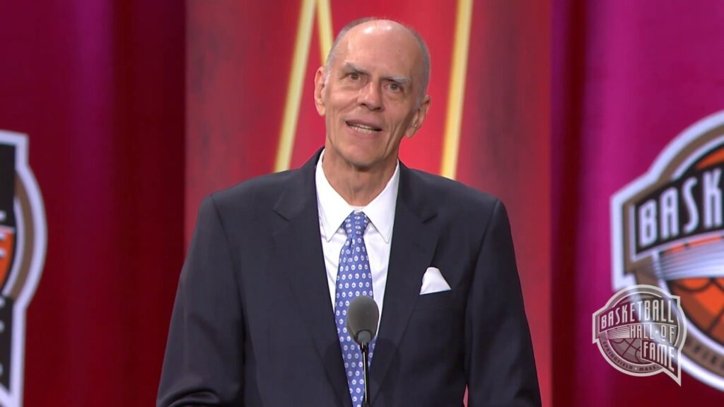 bobby jones basketball hall of fame enshrinement speech