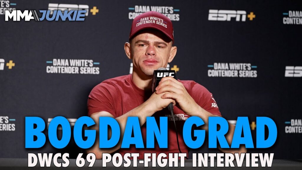 bogdan grad emotionally moved by dana whites praises for contract winning war dwcs 69