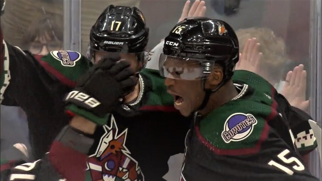 bokondji imama scores his first nhl goal to cut the deficit in half