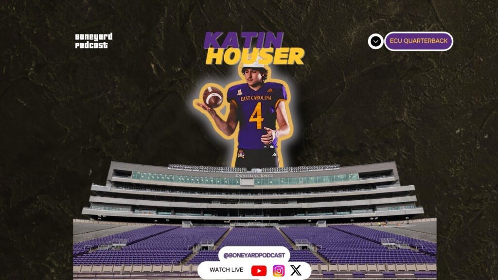 boneyard podcast x katin houser ecu qb