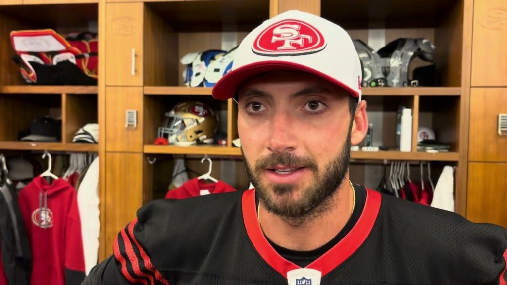 brandon allen reacts to winning the qb2 job for 49ers