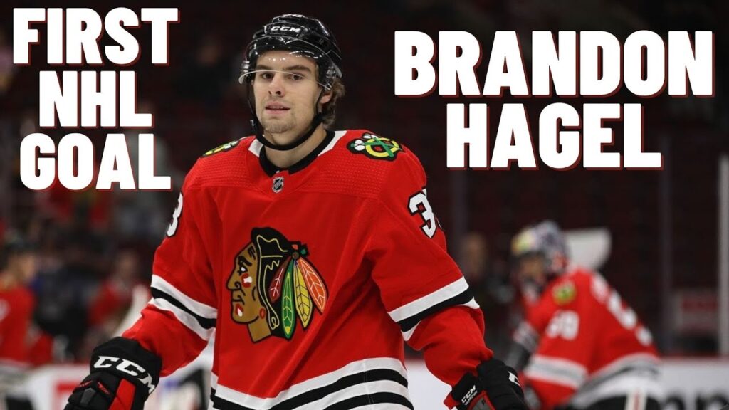 brandon hagel 38 chicago blackhawks first nhl goal feb 23 2021