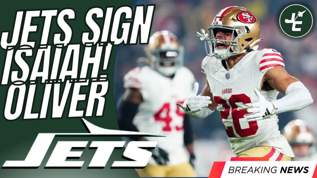 breaking new york jets sign isaiah oliver 2024 nfl free agency