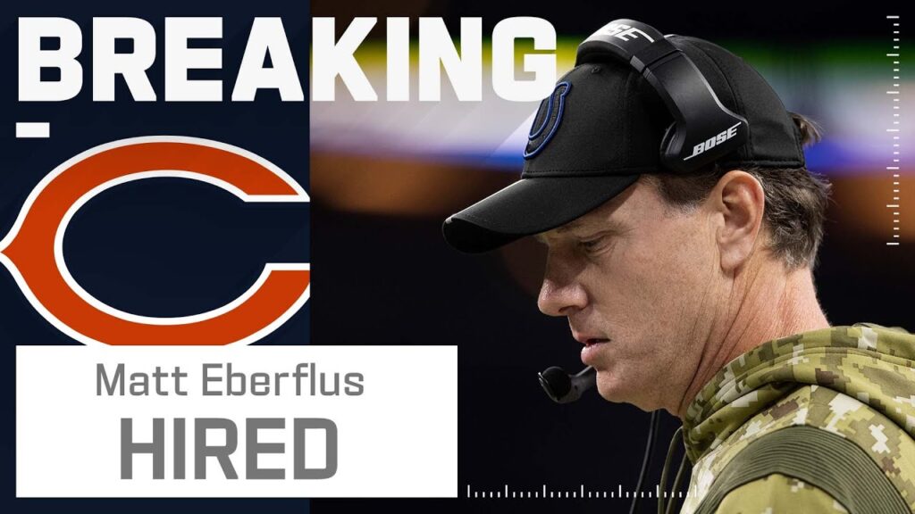 breaking news bears hire matt eberflus as head coach