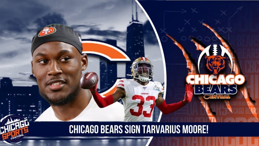 breaking news chicago bears sign db tarvarius moore