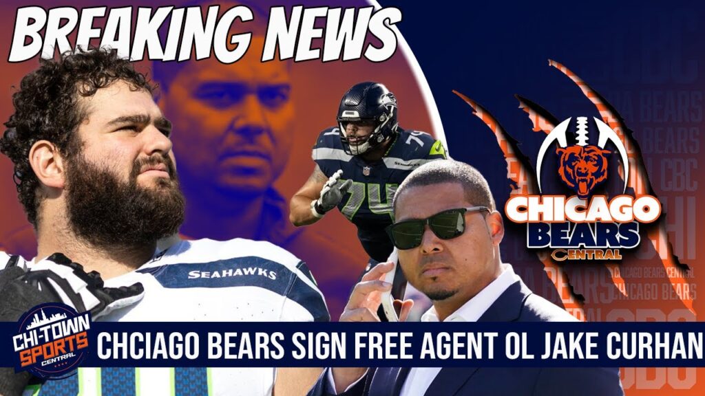 breaking news chicago bears sign free agent ol jake curhan