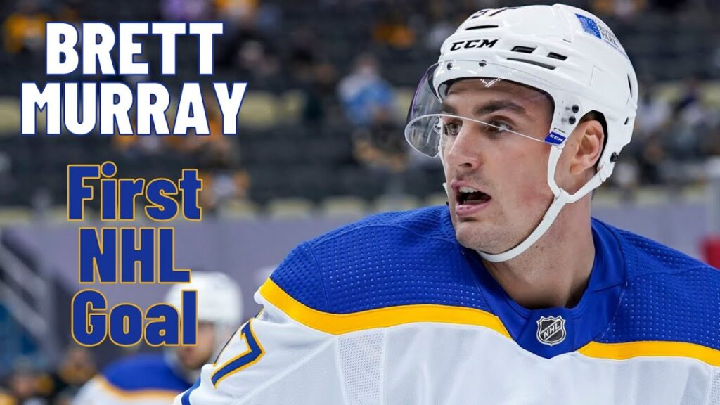 brett murray 57 buffalo sabres first nhl goal nov 29 2021