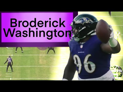 broderick washington highlights baltimore ravens 2023