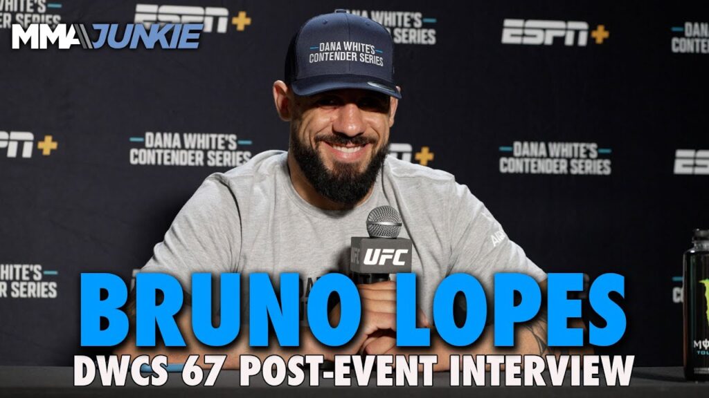 bruno lopes ready to live up to ufc opportunity awarded by dana white dwcs 67