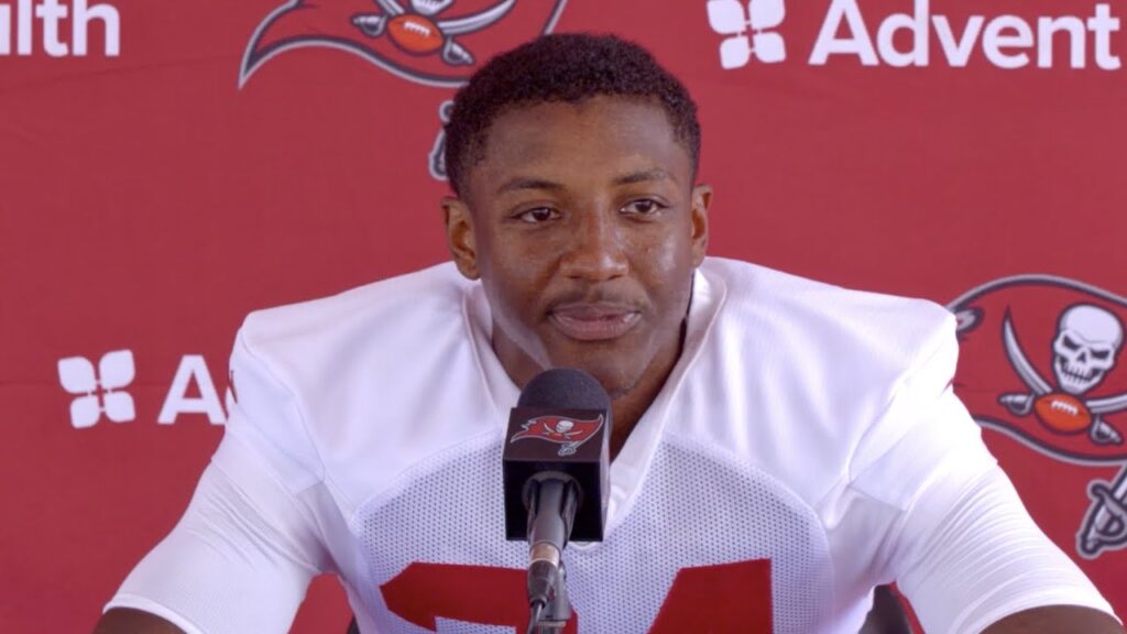 bryce halls smooth transition to the florida heat press conference tampa bay buccaneers