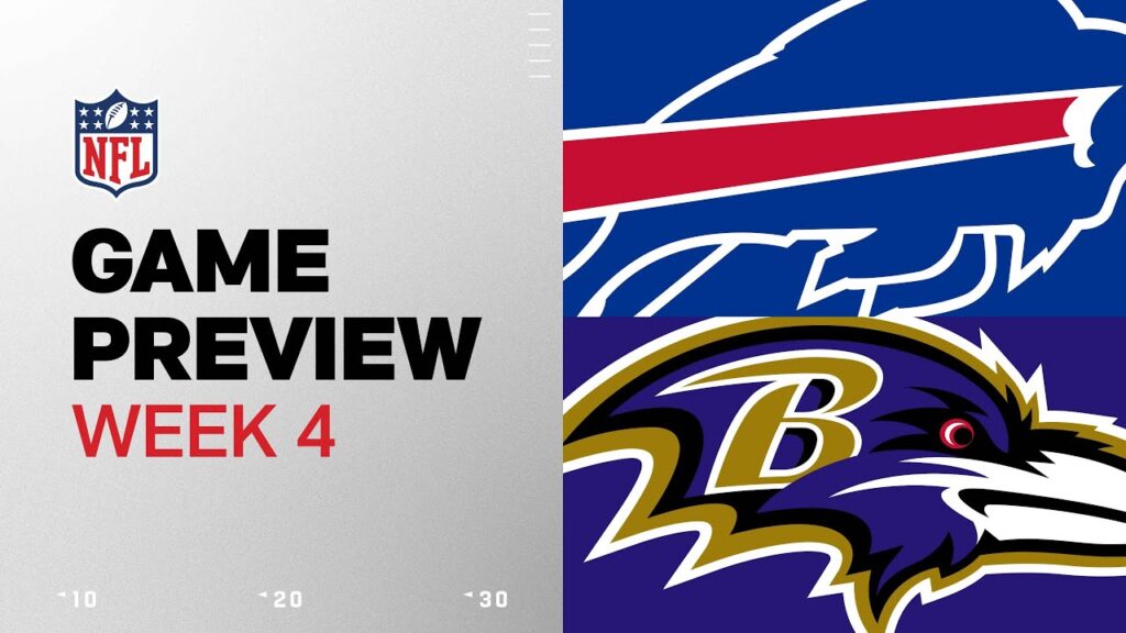 buffalo bills vs baltimore ravens 2024 week 4 game preview