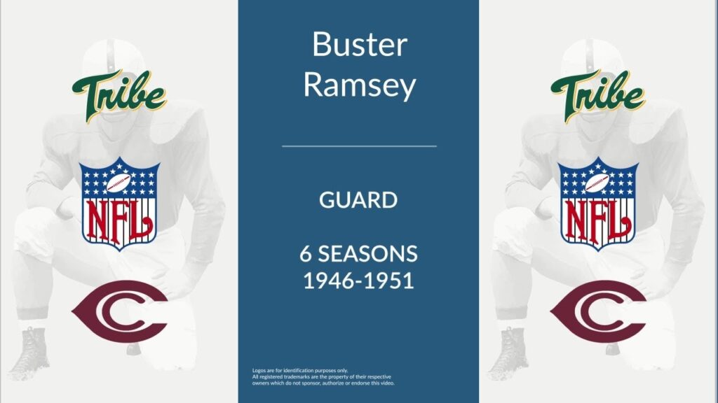 buster ramsey football guard and linebacker